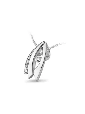 Silber Halskette mit Anhänger ZH-4649