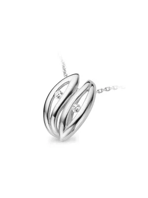 Silber Halskette mit Anhänger ZH-4657