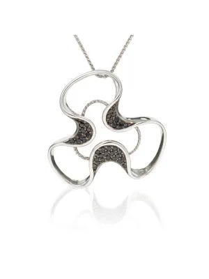 Silber Halskette mit Anhänger ZH-4673