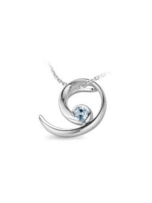 Silber Halskette mit Anhänger ZH-4688