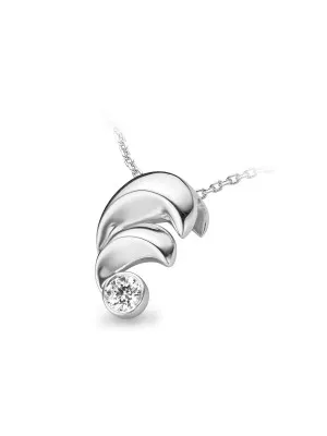 Silber Halskette mit Anhänger ZH-4689