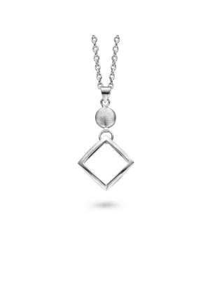 Silber Halskette mit Anhänger ZH-4708