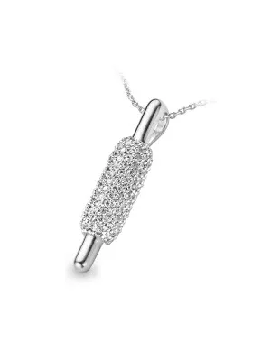Silber Halskette mit Anhänger ZH-4713