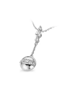 Silber Halskette mit Anhänger ZH-4743