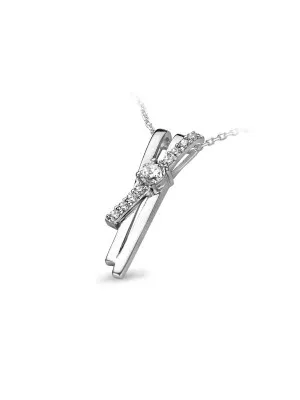Silber Halskette mit Anhänger ZH-4765