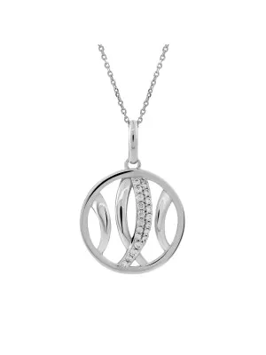 Silber Halskette mit Anhänger ZH-4768