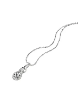 Silber Halskette mit Anhänger ZH-4770