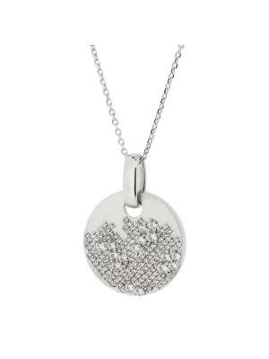 Silber Halskette mit Anhänger ZH-4777