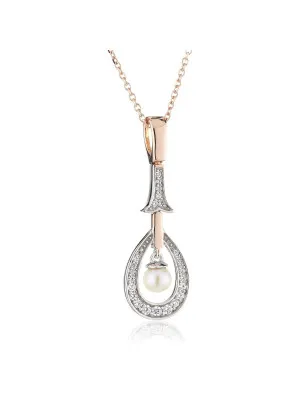 Silber Halskette mit Anhänger ZH-4796