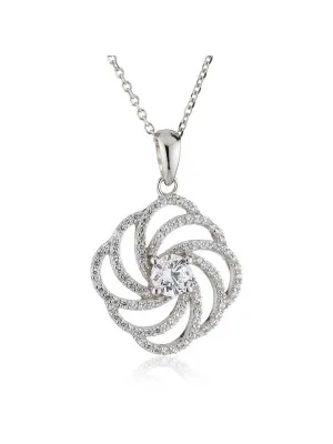 Silber Halskette mit Anhänger ZH-4800