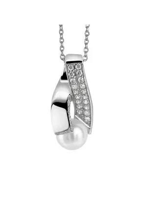 Silber Halskette mit Anhänger ZH-4821/1