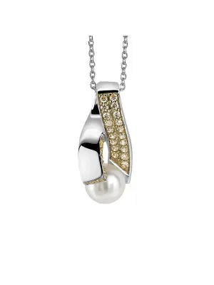 Silber Halskette mit Anhänger ZH-4821