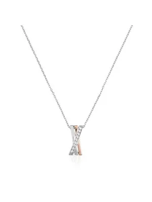 Silber Halskette mit Anhänger ZH-4832