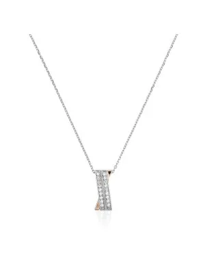 Silber Halskette mit Anhänger ZH-4833