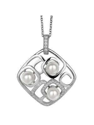 Silber Halskette mit Anhänger ZH-4846