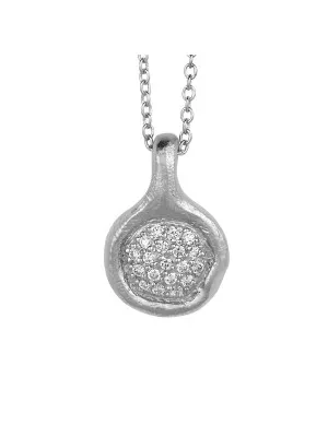 Silber Halskette mit Anhänger ZH-4849