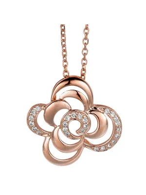 Silber Halskette mit Anhänger ZH-4864/1