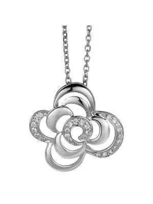 Silber Halskette mit Anhänger ZH-4864