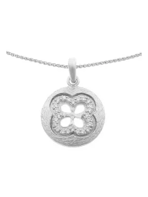 Silber Halskette mit Anhänger ZH-4870