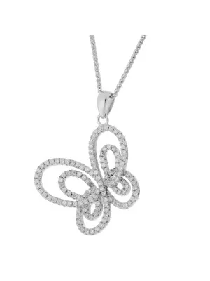Silber Halskette mit Anhänger ZH-4883