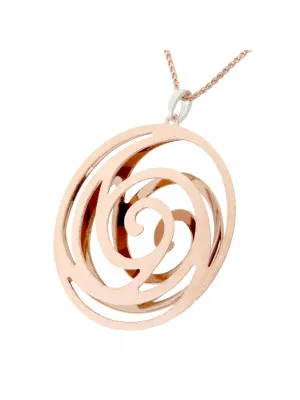 Silber Halskette mit Anhänger ZH-6010