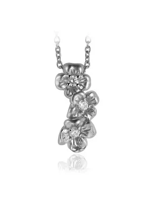 Silber Halskette mit Anhänger ZH-6018