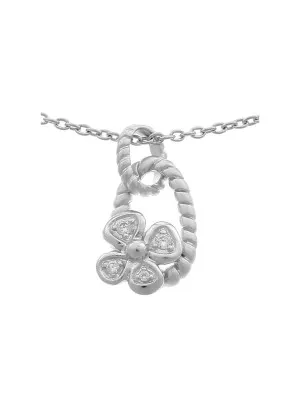 Silber Halskette mit Anhänger ZH-6020