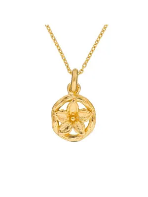 Silber Halskette mit Anhänger ZH-6029/1