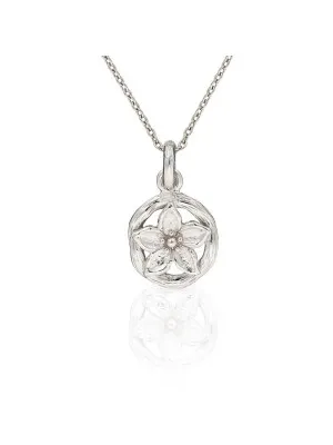 Silber Halskette mit Anhänger ZH-6029