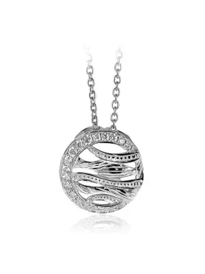Silber Halskette mit Anhänger ZH-6031