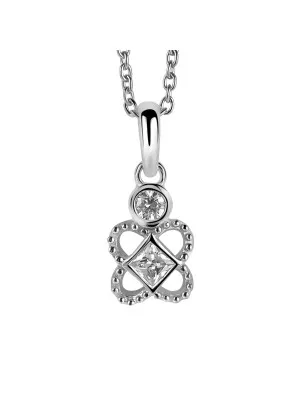 Silber Halskette mit Anhänger ZH-6032