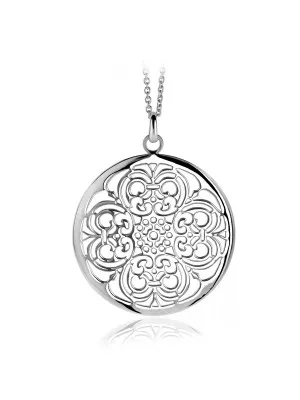 Silber Halskette mit Anhänger ZH-6034