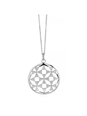 Silber Halskette mit Anhänger ZH-6037