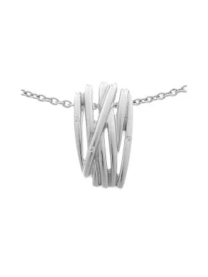 Silber Halskette mit Anhänger ZH-6038