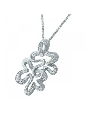 Malenia Silber Halskette mit Anhänger ZH-7077