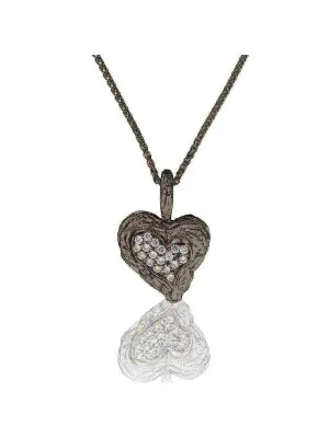 Hazel Silber Halskette mit Anhänger ZH-7082/2