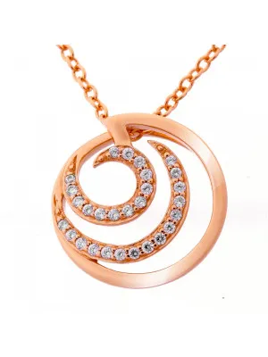 Elaine Silber Halskette mit Anhänger ZH-7084/1