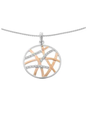 Amabella Silber Halskette mit Anhänger ZH-7098/1