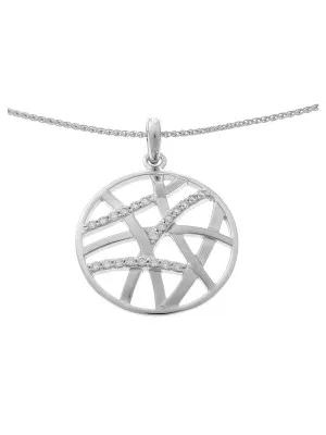 Amabella Silber Halskette mit Anhänger ZH-7098
