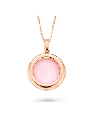 Isabella Silber Halskette mit Anhänger ZH-7197/PI