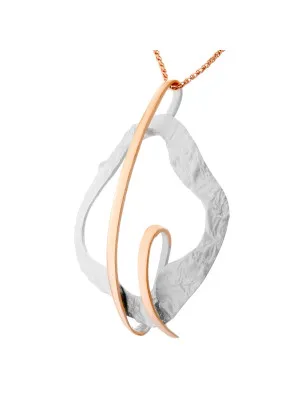 Lamara Silber Halskette mit Anhänger ZH-7207