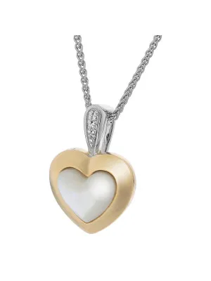 Debby Silber Halskette mit Anhänger ZH-7289/G