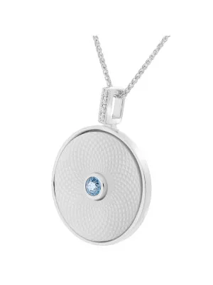 Genoa Silber Halskette mit Anhänger ZH-7291