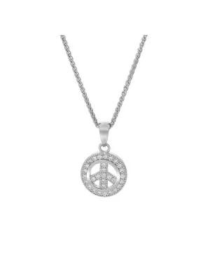 Silber Halskette mit Anhänger ZH-7336