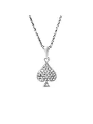 Silber Halskette mit Anhänger ZH-7346