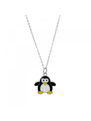 Silber Halskette mit Anhänger ZH-7455