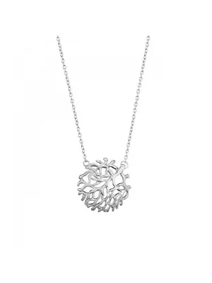 Flavie Silber Halskette mit Anhänger ZH-7502