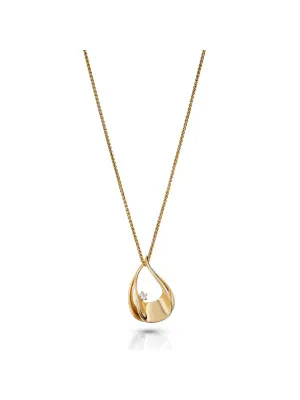 Etoile Silber Halskette mit Anhänger ZH-7524/G