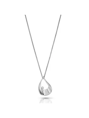 Etoile Silber Halskette mit Anhänger ZH-7524