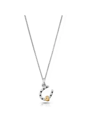Aurora Silber Halskette mit Anhänger ZH-7525
